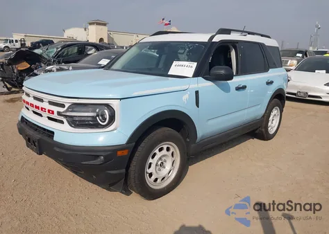 2024 Ford Bronco Sport Heritage из США, поврежденный, VIN 3FMCR9G65RRE05183